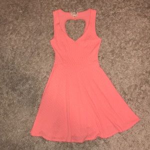 Neon Coral Dress